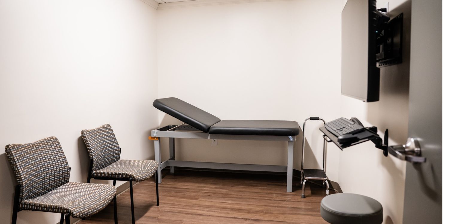 Private consultation room at American Orthopedics in Greenville, South Carolina